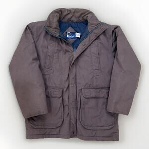 Vintage Mens Penfield Rugged Outerwear Duck Down Brown Winter Coat Jacket Sz XL